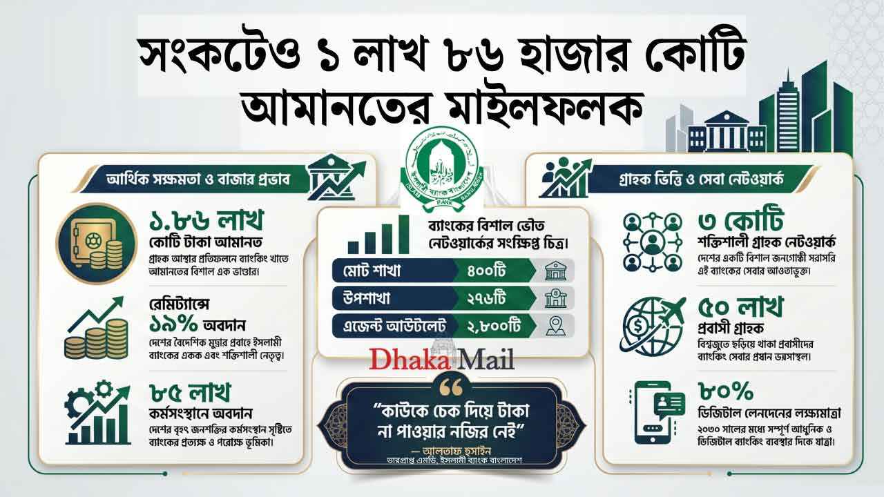 শঙ্কার মধ্যেও ইসলামী ব্যাংকের বাজিমাত!