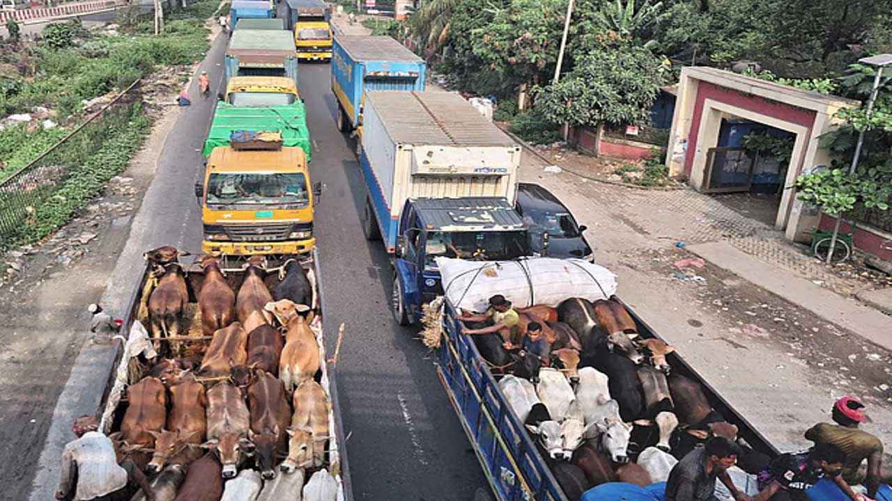  ঢাকা-চট্টগ্রাম মহাসড়কে ১০ কিলোমিটার যানজট