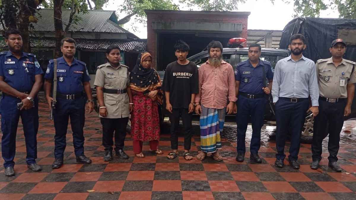 মাদকবিরোধী অভিযানে সুন্দরগঞ্জে আটক ৫, তিনজনের কারাদণ্ড