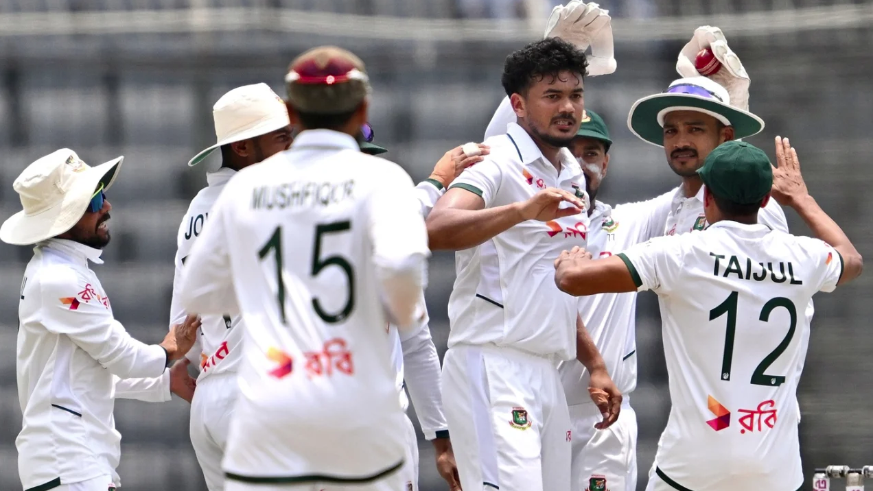 রানার ফাইফারে পাকিস্তানকে উড়িয়ে মিরপুর টেস্টে বাংলাদেশের জয়