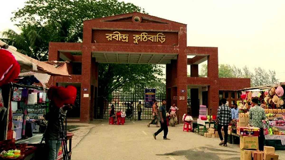 রবীন্দ্রনাথ ঠাকুরের ১৬৫তম জন্মজয়ন্তী, কুঠিবাড়ীতে নানা আয়োজন
