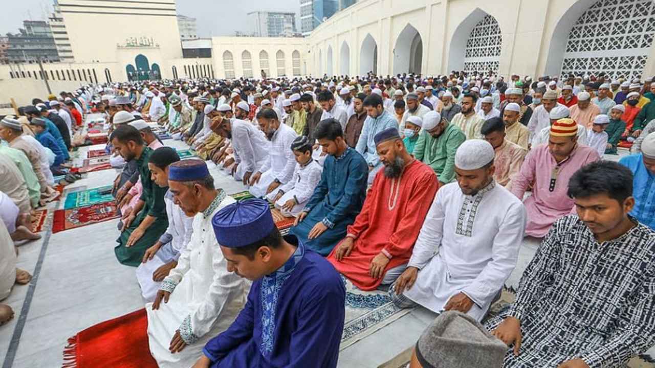 বায়তুল মোকাররমে ঈদের ৫ জামাত