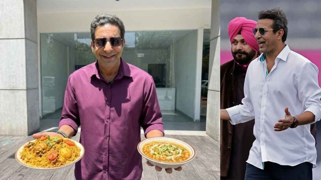 করাচির খাবারে বৈচিত্র্য বেশি, লাহোরে শুধু ঐতিহ্য: ওয়াসিম আকরাম