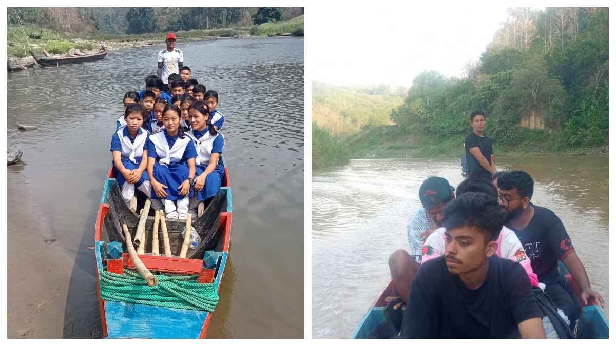 সহকর্মীদের বেতন জোগাতে নৌকার মাঝি প্রধান শিক্ষক