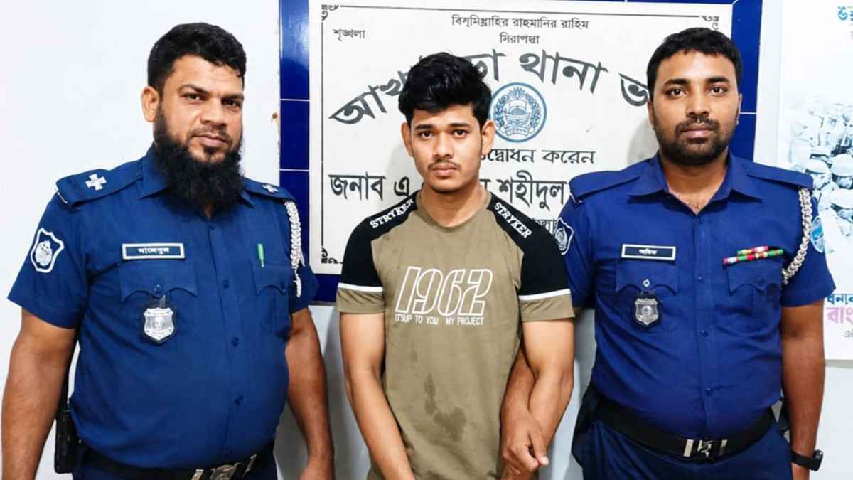 যৌতুকের দাবিতে স্ত্রীর চুল কেটে পালানো স্বামী নরসিংদী থেকে গ্রেফতার