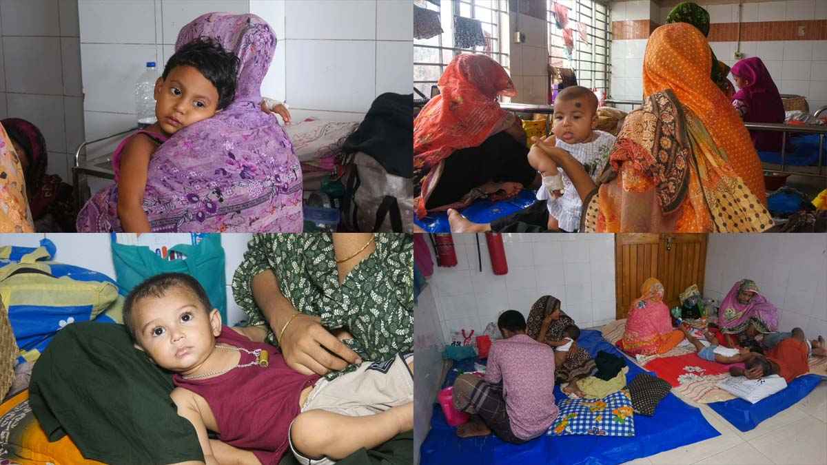 ভোলায় বাড়ছে হামের প্রকোপ, হাসপাতালে ভর্তি অর্ধশতাধিক শিশু