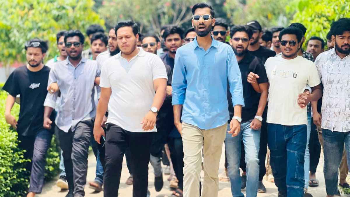ব্রাহ্মণবাড়িয়ায় ছাত্রলীগের ঝটিকা মিছিলের প্রতিবাদে ছাত্রদলের বিক্ষোভ