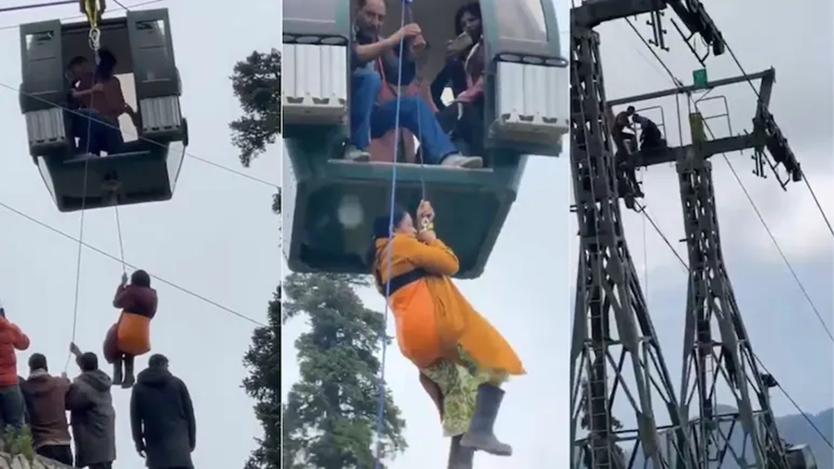 কাশ্মীরে মাঝআকাশে ক্যাবল কার বিকল, আটকা পড়েন ৩০০ পর্যটক