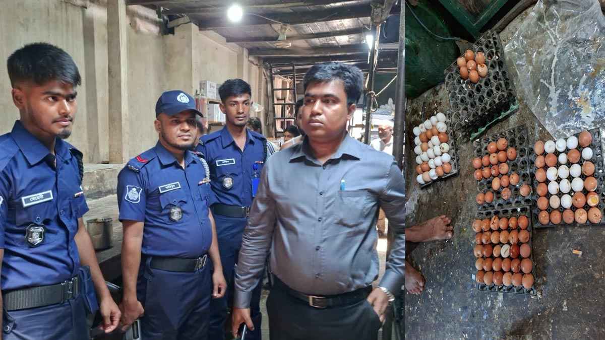 চাঁদপুরে খাবার তৈরি কারখানাসহ ২ প্রতিষ্ঠানের জরিমানা 