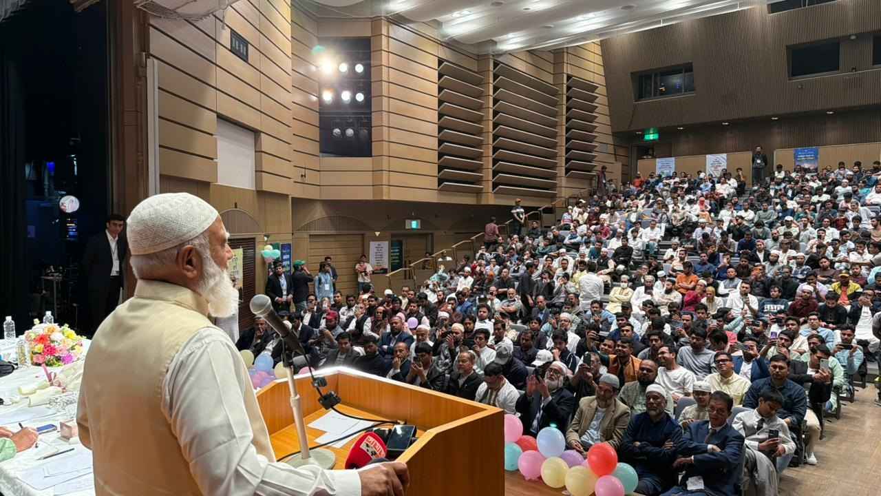 জাপানে নাগরিক সংবর্ধনা পেলেন বিরোধীদলীয় নেতা