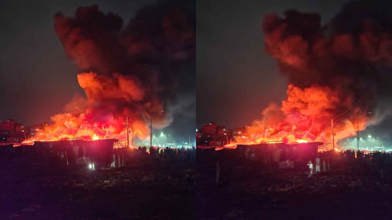 মিরপুরের কালশী বস্তিতে আগুন, নিয়ন্ত্রণে ৫ ইউনিট