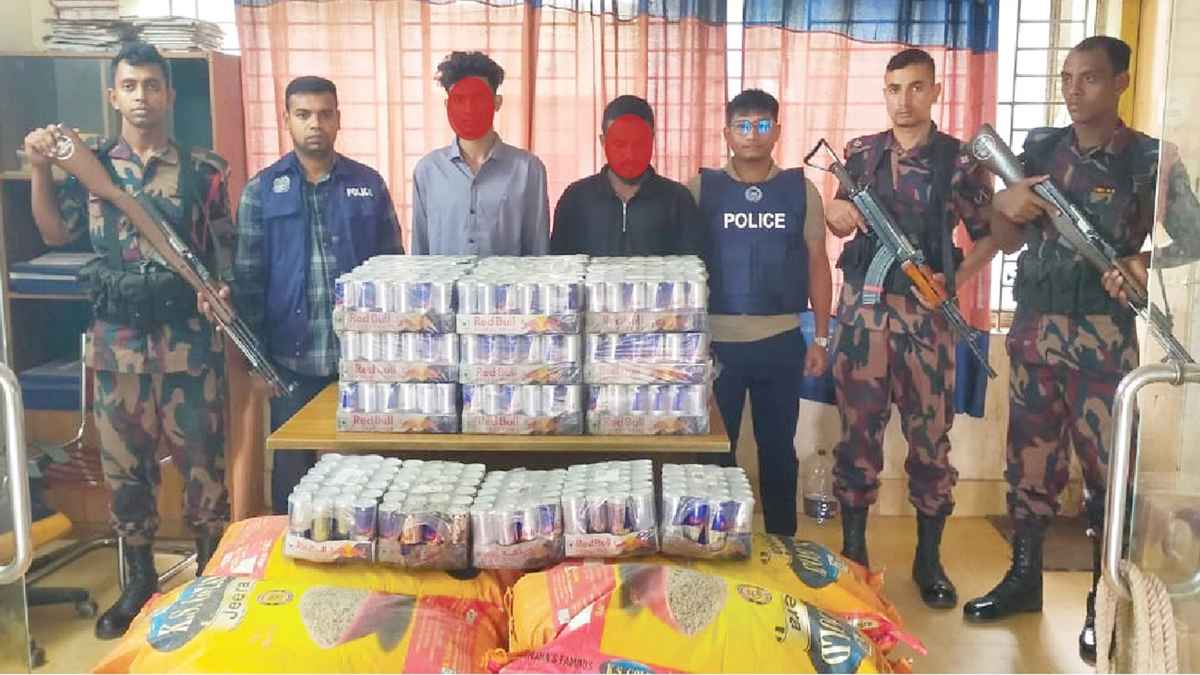 হবিগঞ্জে পৃথক অভিযানে দেড় কোটি টাকার মালামাল জব্দ, আটক ২