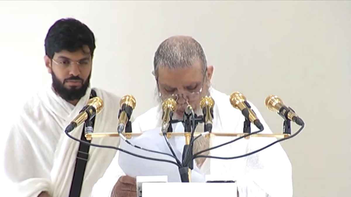 হজের খুতবায় ঐক্য ও শরিয়াভিত্তিক জীবন গড়ার আহ্বান