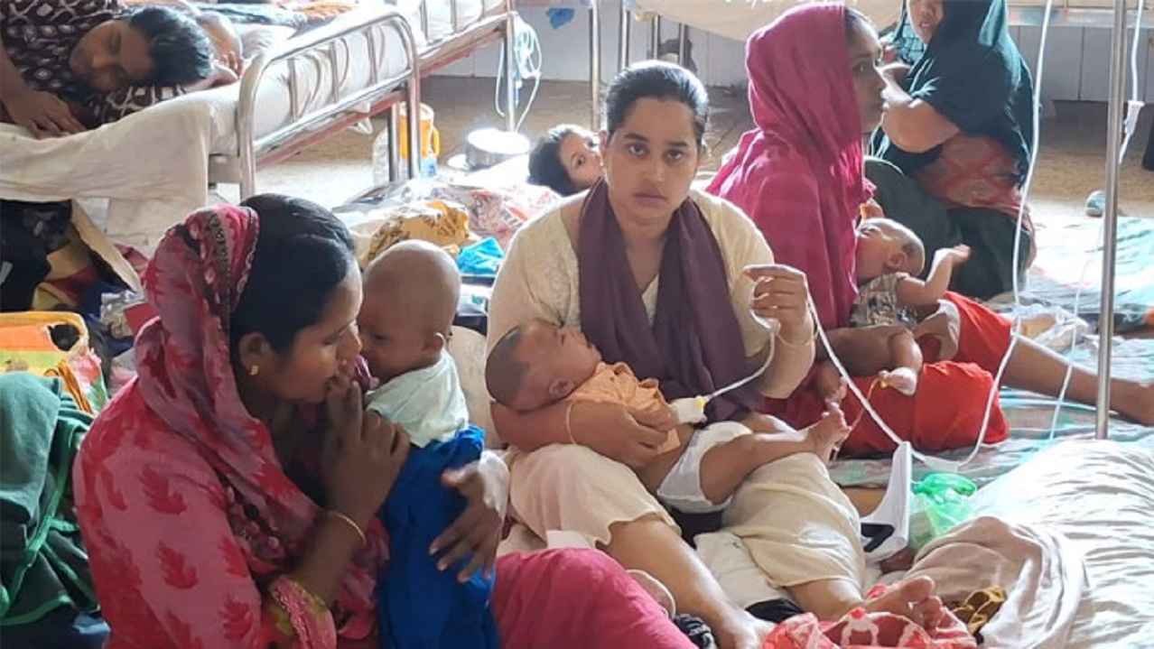 হামের উপসর্গ নিয়ে আরও ৫ শিশুর মৃত্যু