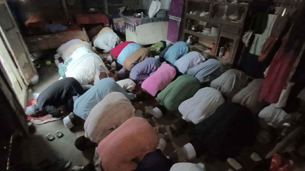 সৌদির সাথে মিল রেখে জামালপুরে ২০ গ্রামে ঈদ উদযাপন