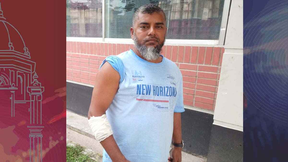 ঝালকাঠিতে সাংবাদিককে কুপিয়ে জখম