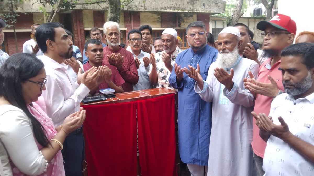 জয়পুরহাটে  ইনডোর স্টেডিয়ামের ভিত্তিপ্রস্তর স্থাপন