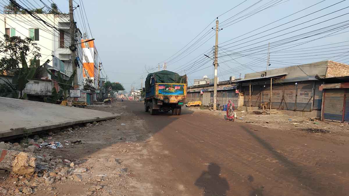 মামলার জালে ঘুরপাক খাচ্ছে সোনাডাঙ্গা বাইপাস সড়কের নির্মাণ কাজ
