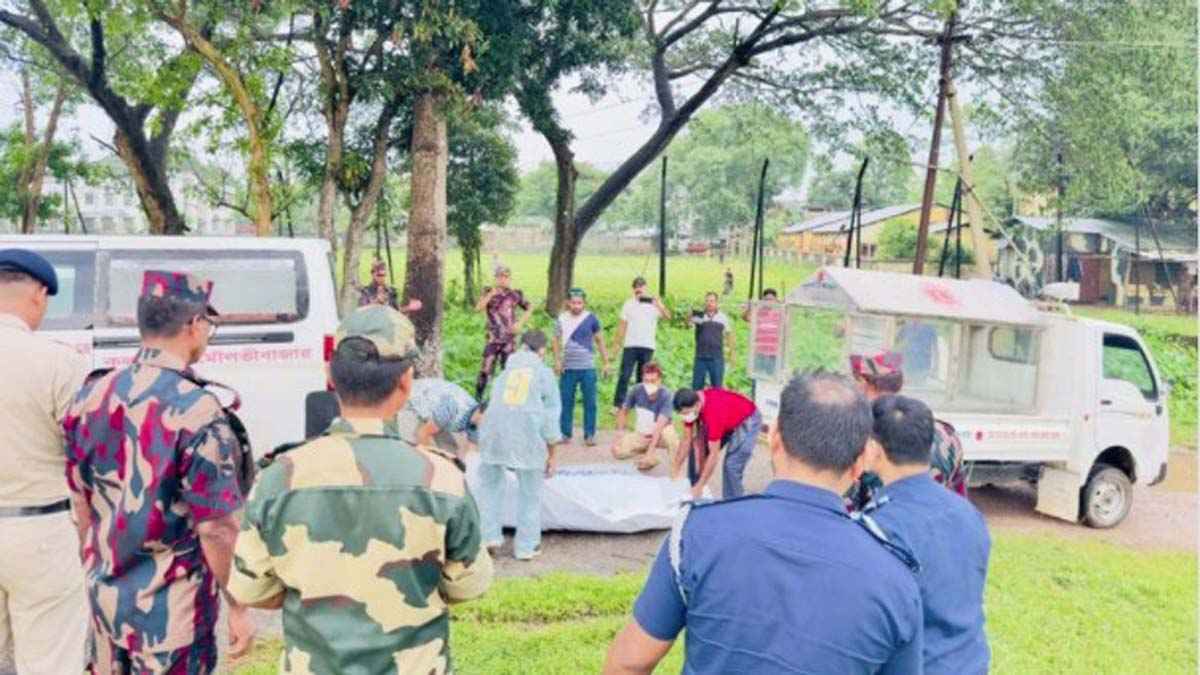 মনু নদী থেকে উদ্ধার ভারতীয় নাগরিকের মরদেহ হস্তান্তর