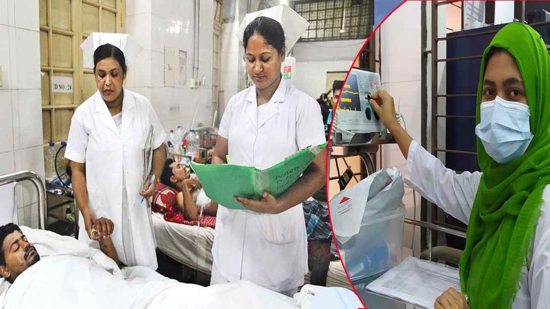 হতাশায় বাড়ছে বিদেশমুখিতা, দক্ষ নার্স হারাচ্ছে বাংলাদেশ