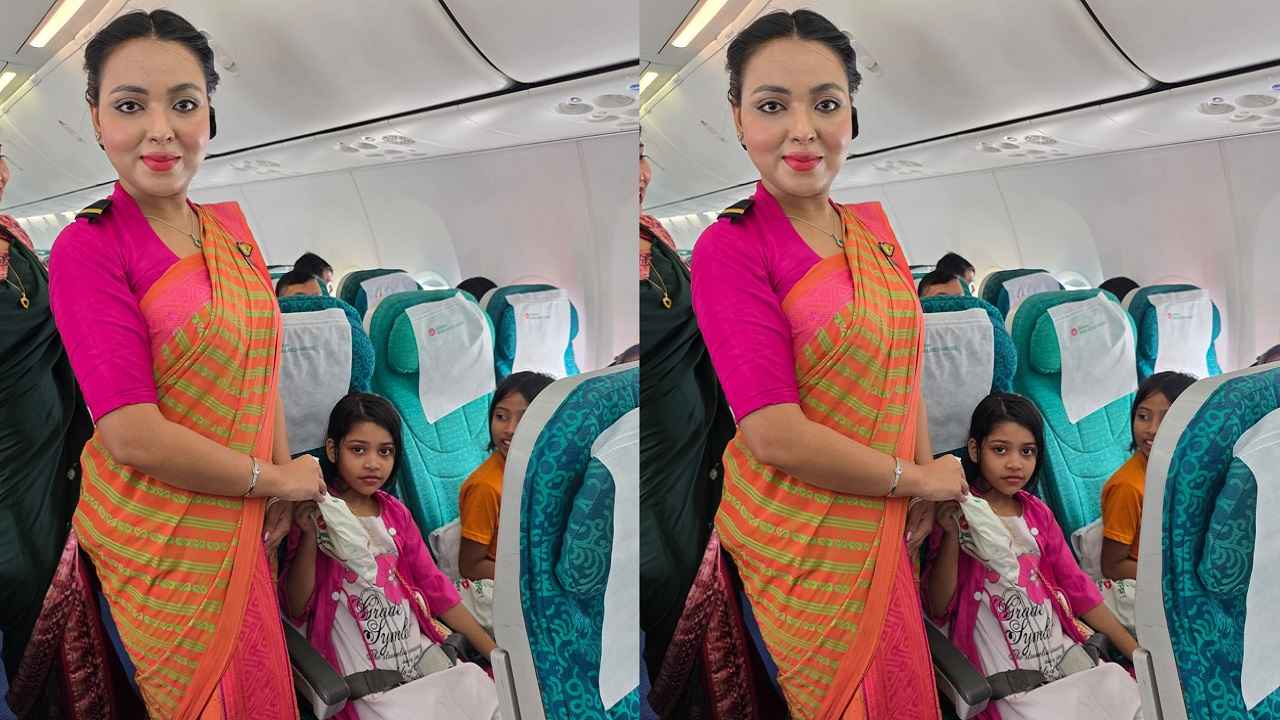 ঈদে বিমানের যাত্রীদের উপহার ও বিশেষ খাবার পরিবেশন