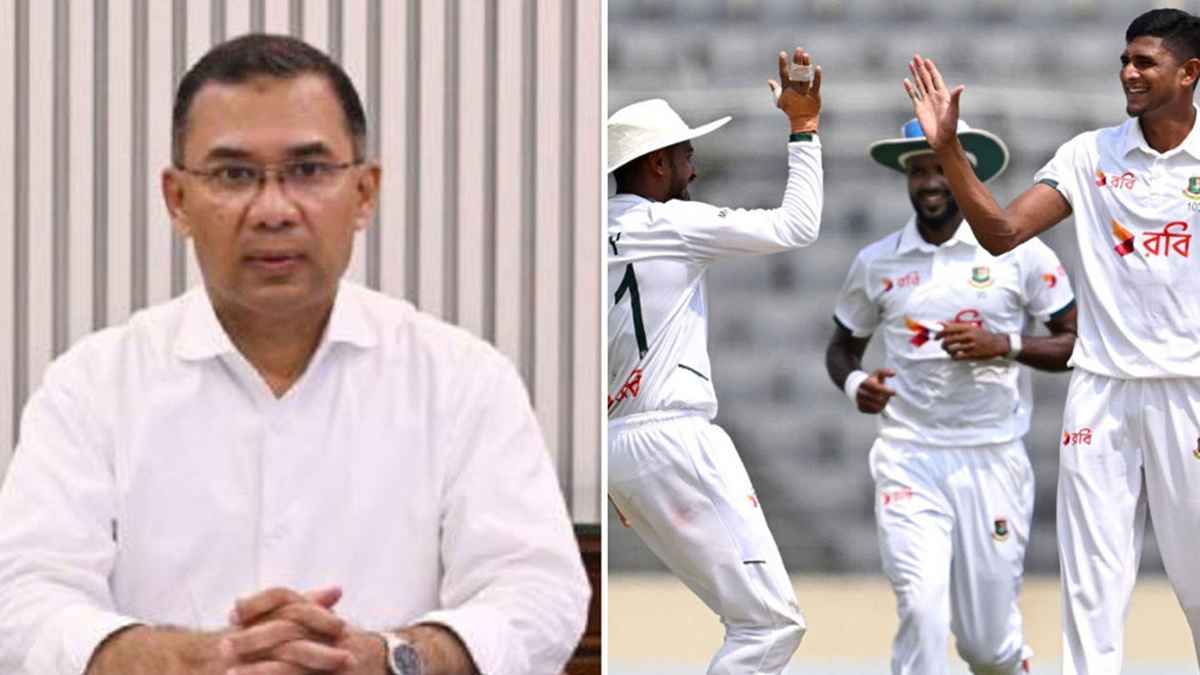 টেস্ট সিরিজ জয়ে বাংলাদেশ দলকে প্রধানমন্ত্রীর অভিনন্দন