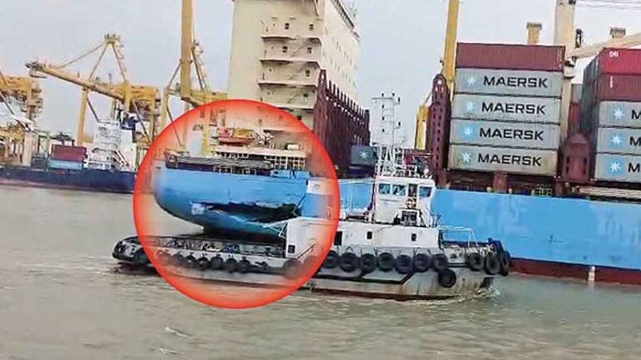 নতুন সক্ষমতা দেখাল চট্টগ্রাম বন্দর: ক্ষতিগ্রস্ত জাহাজ দুটি ভিড়ল জেটিতে