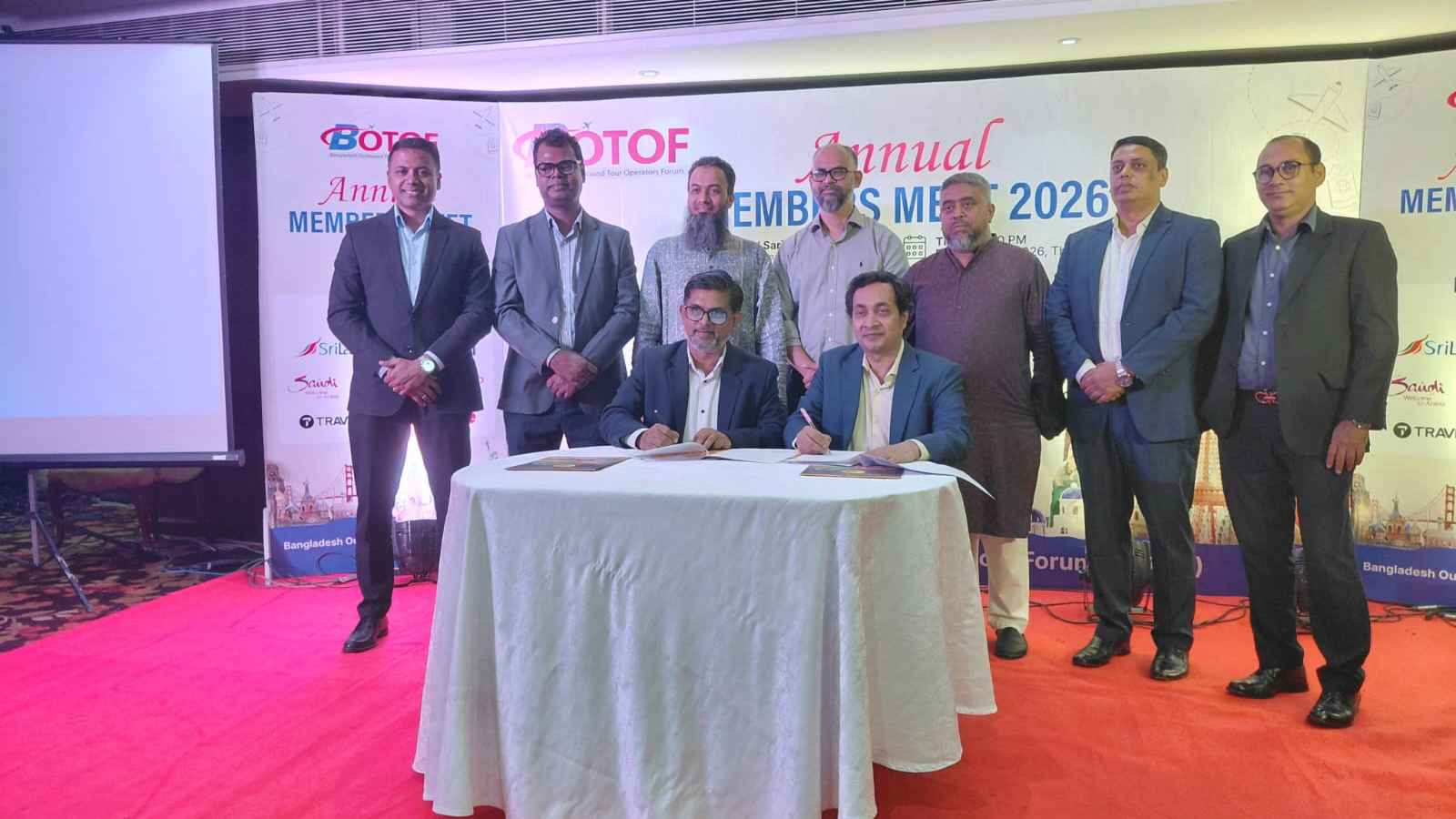 এশিয়ান ট্যুরিজম ফেয়ার ও বোটফ’র মধ্যে এমওইউ সই
