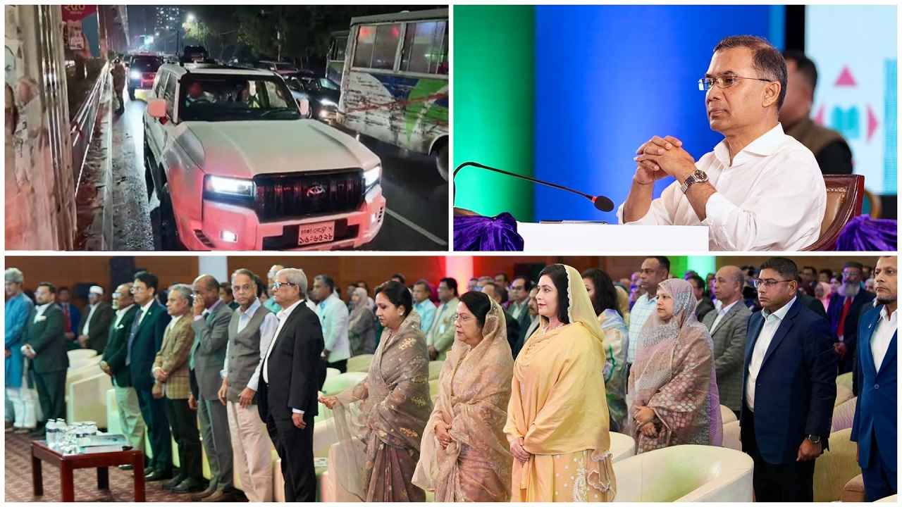 চমকে দিলেন প্রধানমন্ত্রী, স্ত্রীকে নিয়ে গাড়ি চালিয়ে গেলেন অনুষ্ঠানে