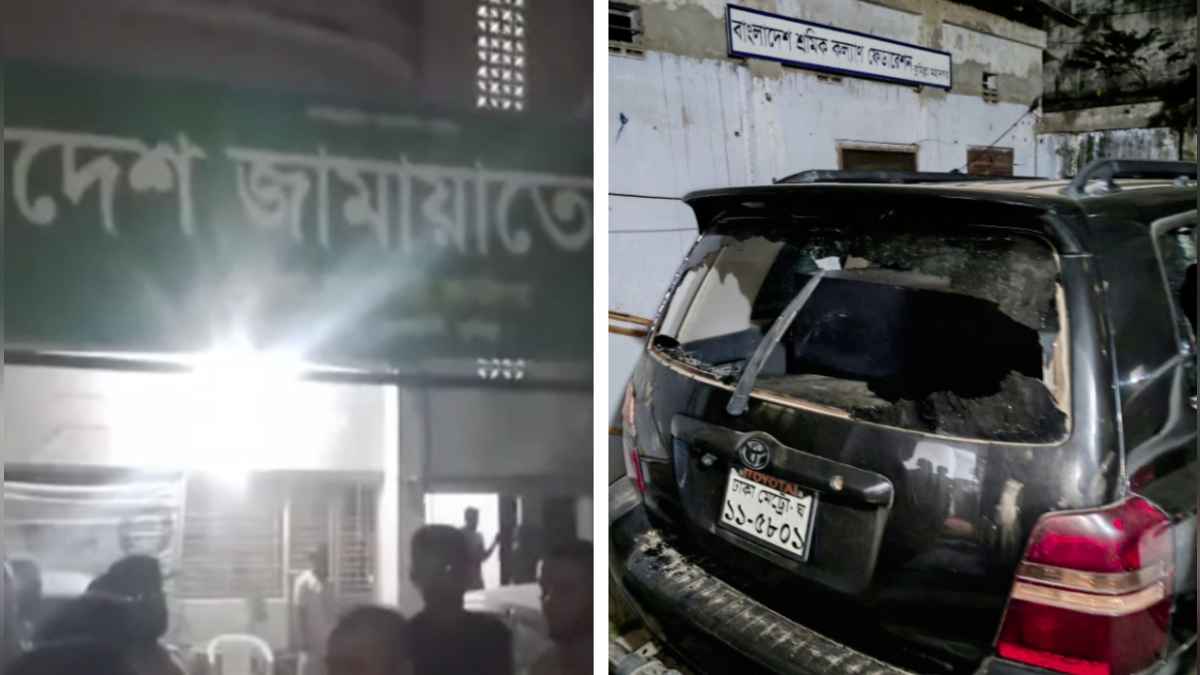 কুমিল্লায় জামায়াতের দুই পক্ষের সংঘর্ষ, সেক্রেটারির গাড়ি ভাঙচুর