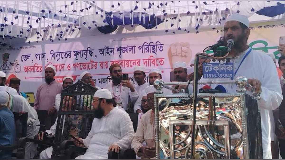 বাঙালি ধরে ধরে ধরে না, ধরলে কিন্তু ছাড়ে না: মামুনুল হকের হুঁশিয়ারি