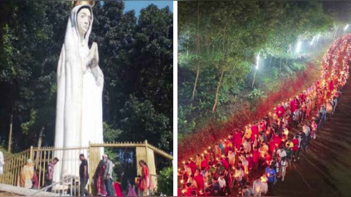 শেরপুরে ক্যাথলিক খ্রিস্টানদের বৃহত্তম তীর্থোৎসব শুরু