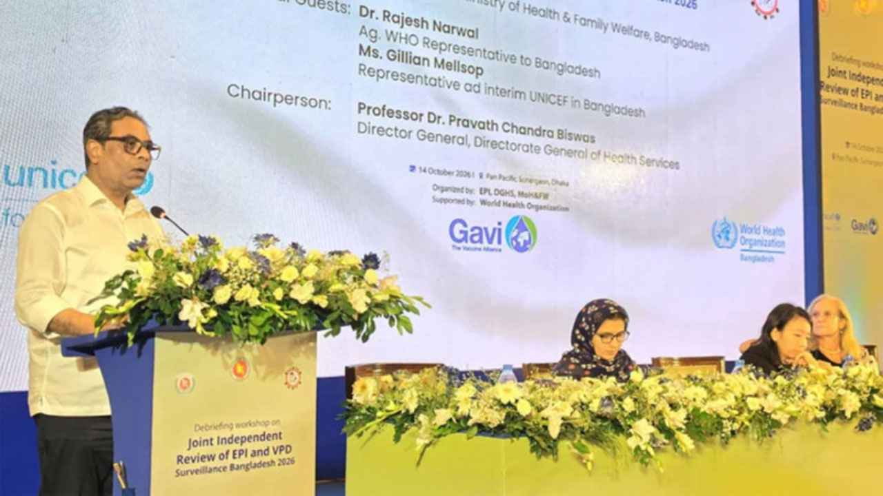 ৭ মাসে ২ কোটি শিশুকে টিকা দিয়েছে সরকার: স্বাস্থ্য প্রতিমন্ত্রী