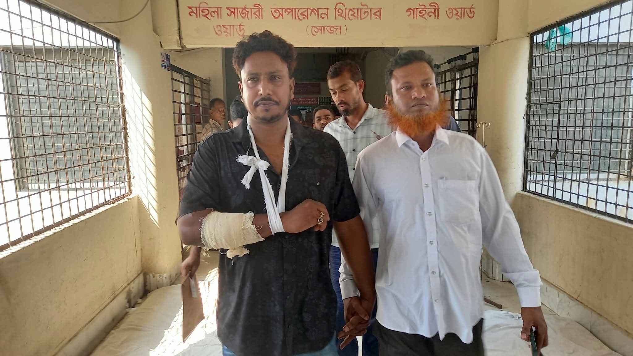 রাজবাড়ীতে বাজার ব্যবসায়ী সমিতির সাধারণ সম্পাদককে গুলি করে হত্যাচেষ্টা