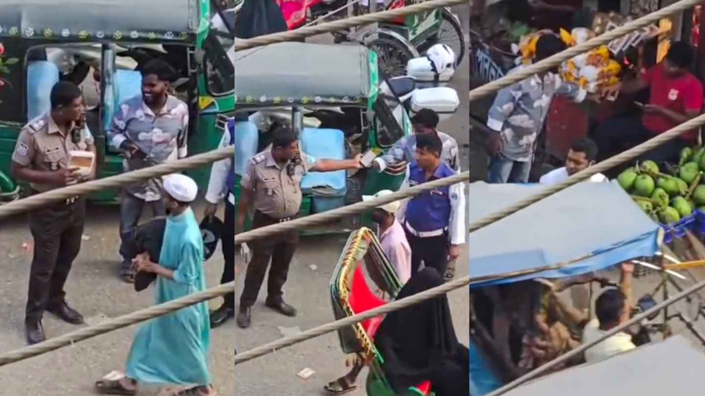 ব্রাহ্মণবাড়িয়ায় পুলিশের বিরুদ্ধে ঘুষ নেওয়ার অভিযোগ, ভিডিও ভাইরাল