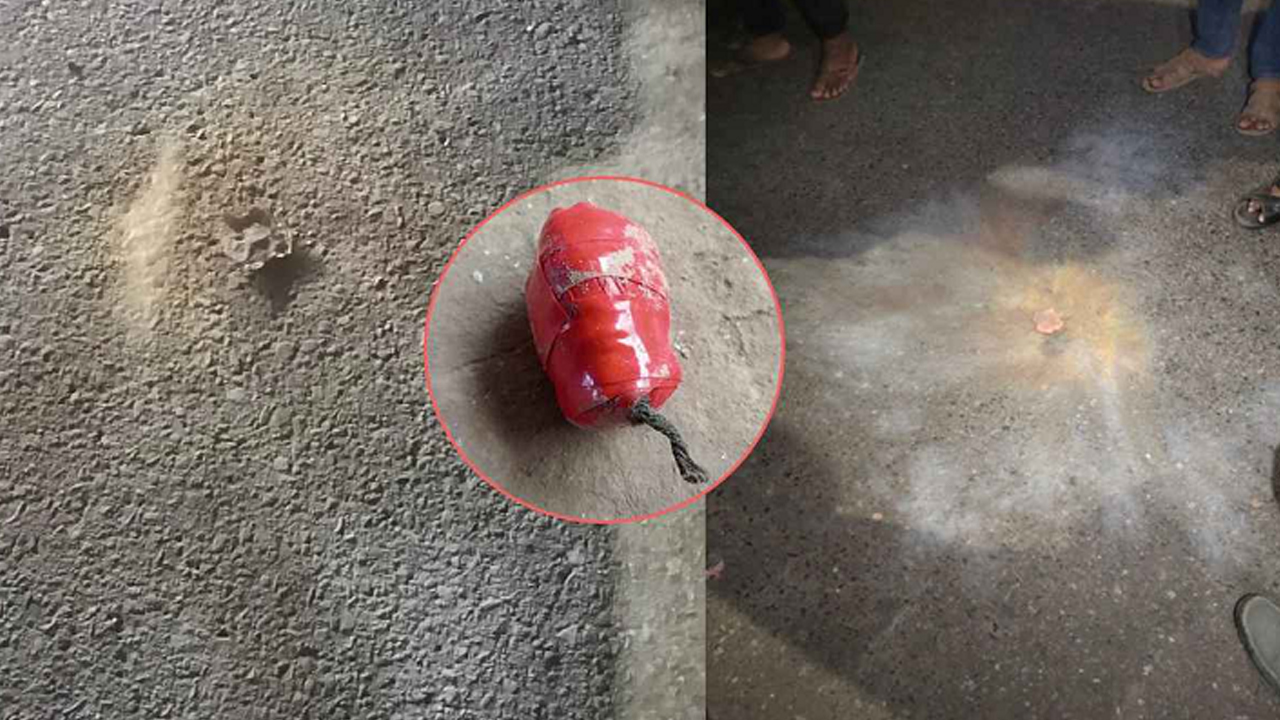 রাজধানীর পুরান রমনা থানার সামনে ককটেল বিস্ফোরণের ঘটনা ঘটেছে।