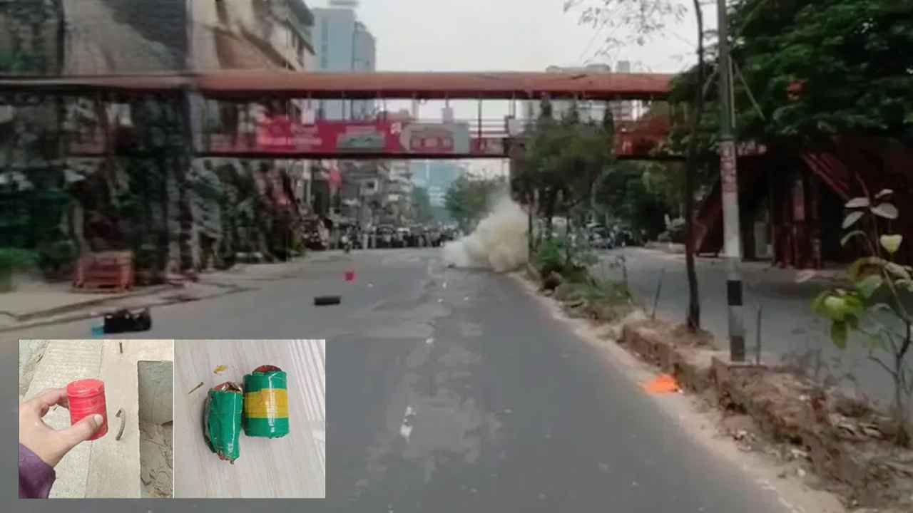 রাজধানীতে ট্রাইব্যুনাল বিচারকের বাসার সামনে ককটেল বিস্ফোরণ, গ্রেফতার ৪