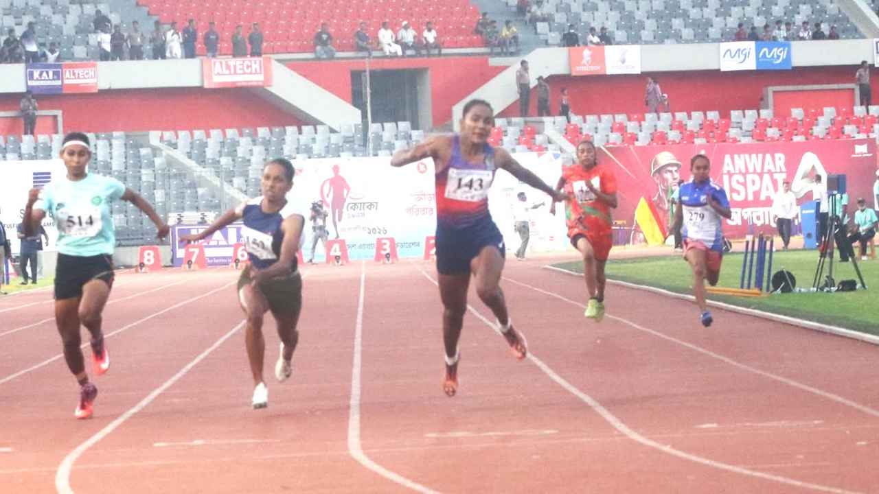 ১৮ বারের মতো দেশের দ্রুততম মানবী যবিপ্রবির শিরিন আক্তার