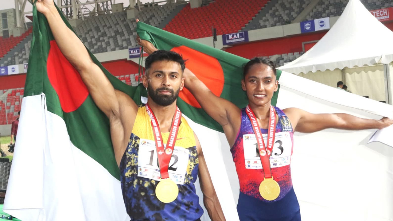 ১৮ বারের মতো দেশের দ্রুততম মানবী হলেন যবিপ্রবির শিরিন আক্তার।