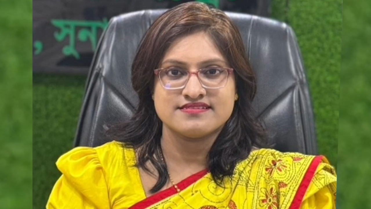 সুনামগঞ্জের জামালগঞ্জ উপজেলা নির্বাহী কর্মকর্তা (ইউএনও) শিল্পী রানী মোদক।