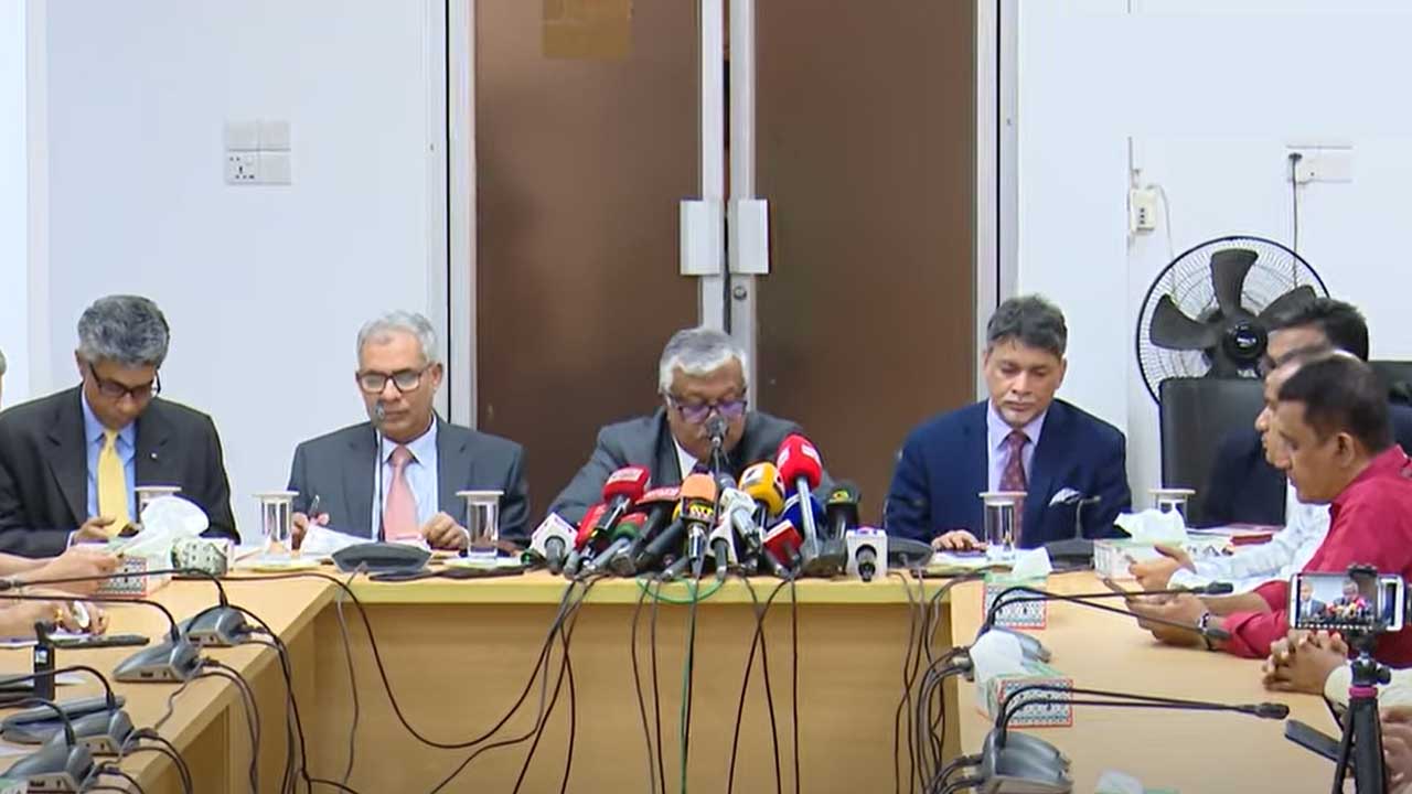পররাষ্ট্র সচিবের সংবাদ সম্মেলন। ছবি: সংগৃহীত