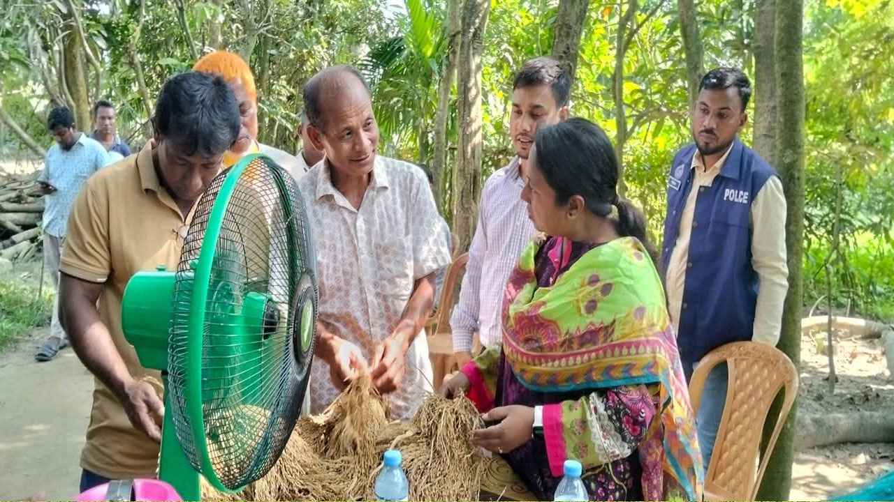 ধানের ২৫ নতুন জাত উদ্ভাবনের অনন্য নজির শেরপুরের কৃষকের