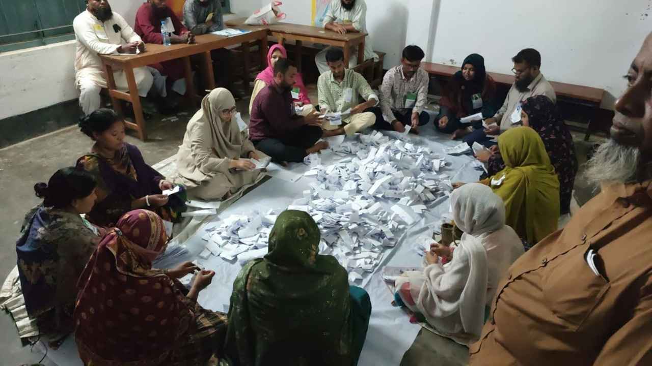 ঠাকুরগাঁও-১ উপনির্বাচনের ভোটগ্রহণ শেষ, চলছে গণনা