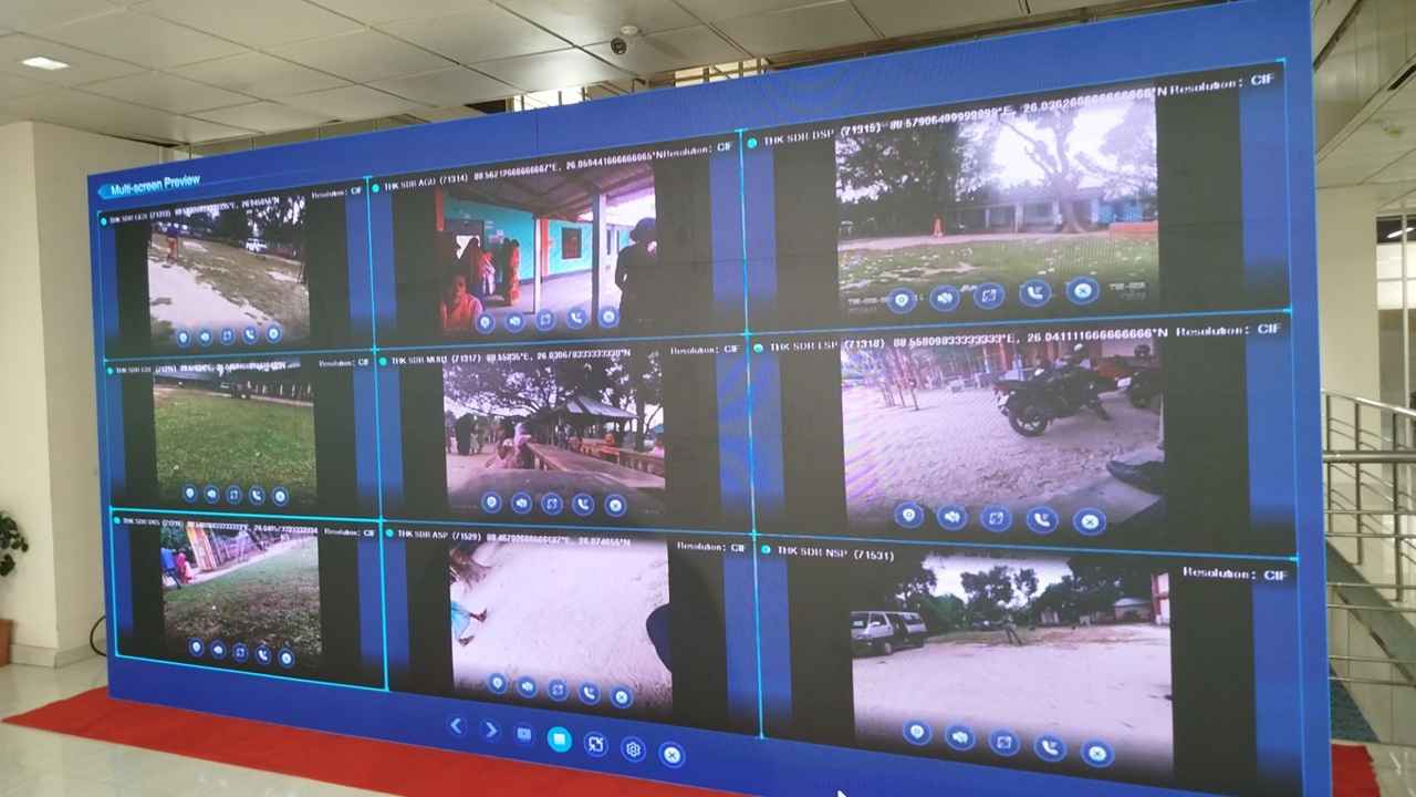 সিসি ও বডি ক্যামেরায় ঠাকুরগাঁও-১ উপনির্বাচন পর্যবেক্ষণ করছে ইসি
