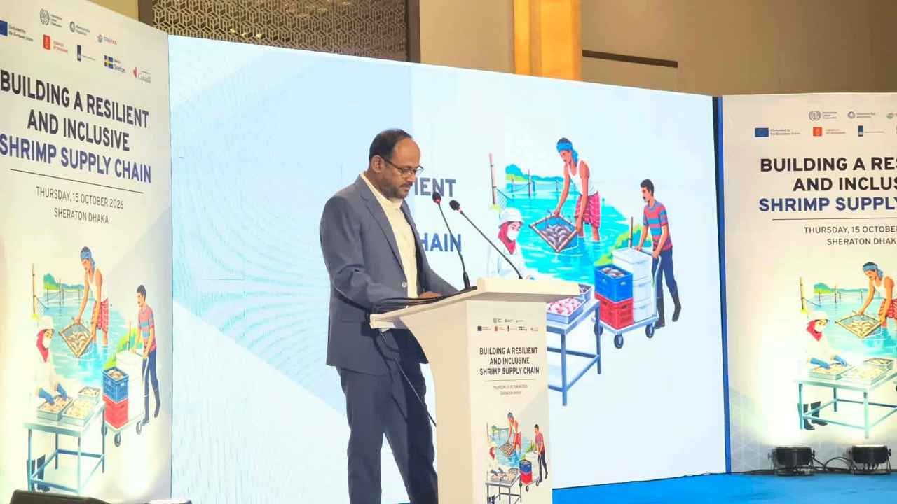 ‘আন্তর্জাতিক বাজারে টিকে থাকতে চিংড়ির মান নিশ্চিত জরুরি’
