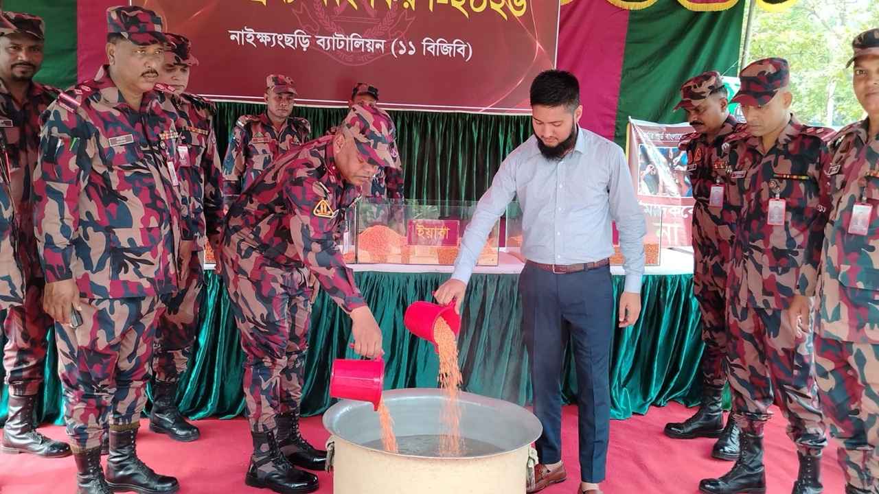 বান্দরবানে সোয়া ২২ কোটি টাকার ইয়াবা ধ্বংস করল বিজিবি