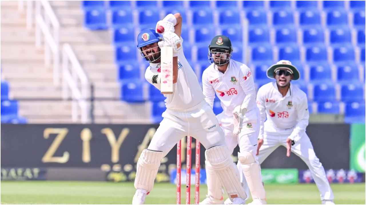 রহমত শাহর দায়িত্বশীল ব্যাটিংয়ে সুবিধাজনক অবস্থানে আফগানিস্তান