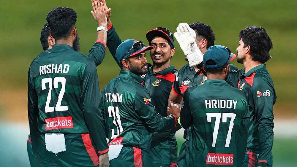 আফগানিস্তানের বিপক্ষে ব্যাটিংয়ে বাংলাদেশ