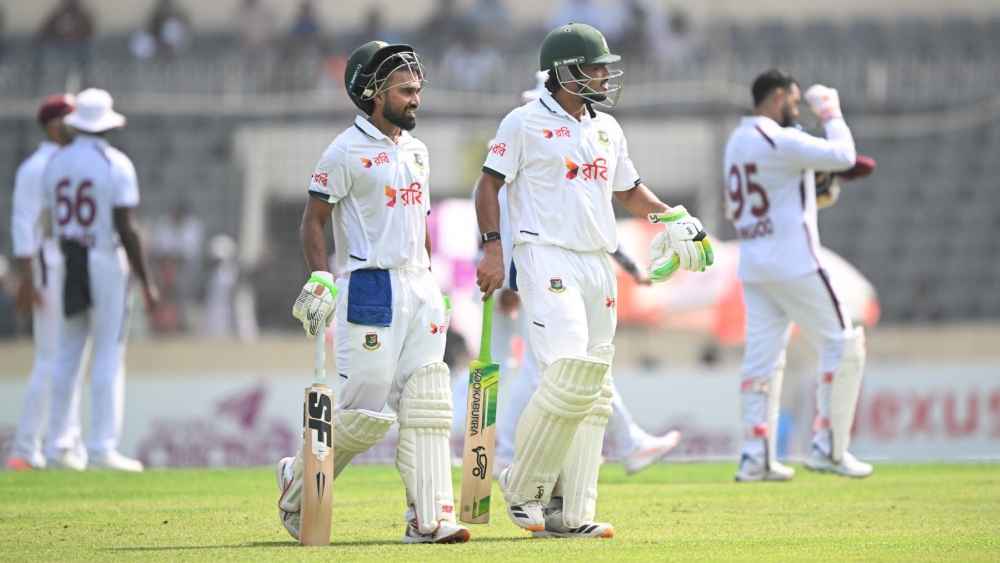 শান্ত-সাদমানের প্রতিরোধে লাঞ্চে বাংলাদেশ