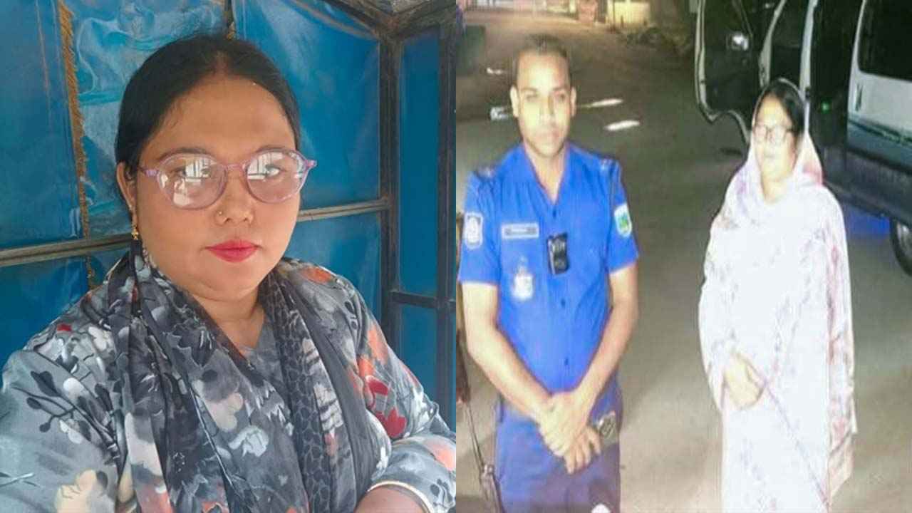সোনামসজিদ সীমান্ত দিয়ে ভারতে যাওয়ার সময় যুব মহিলা লীগ নেত্রী আটক